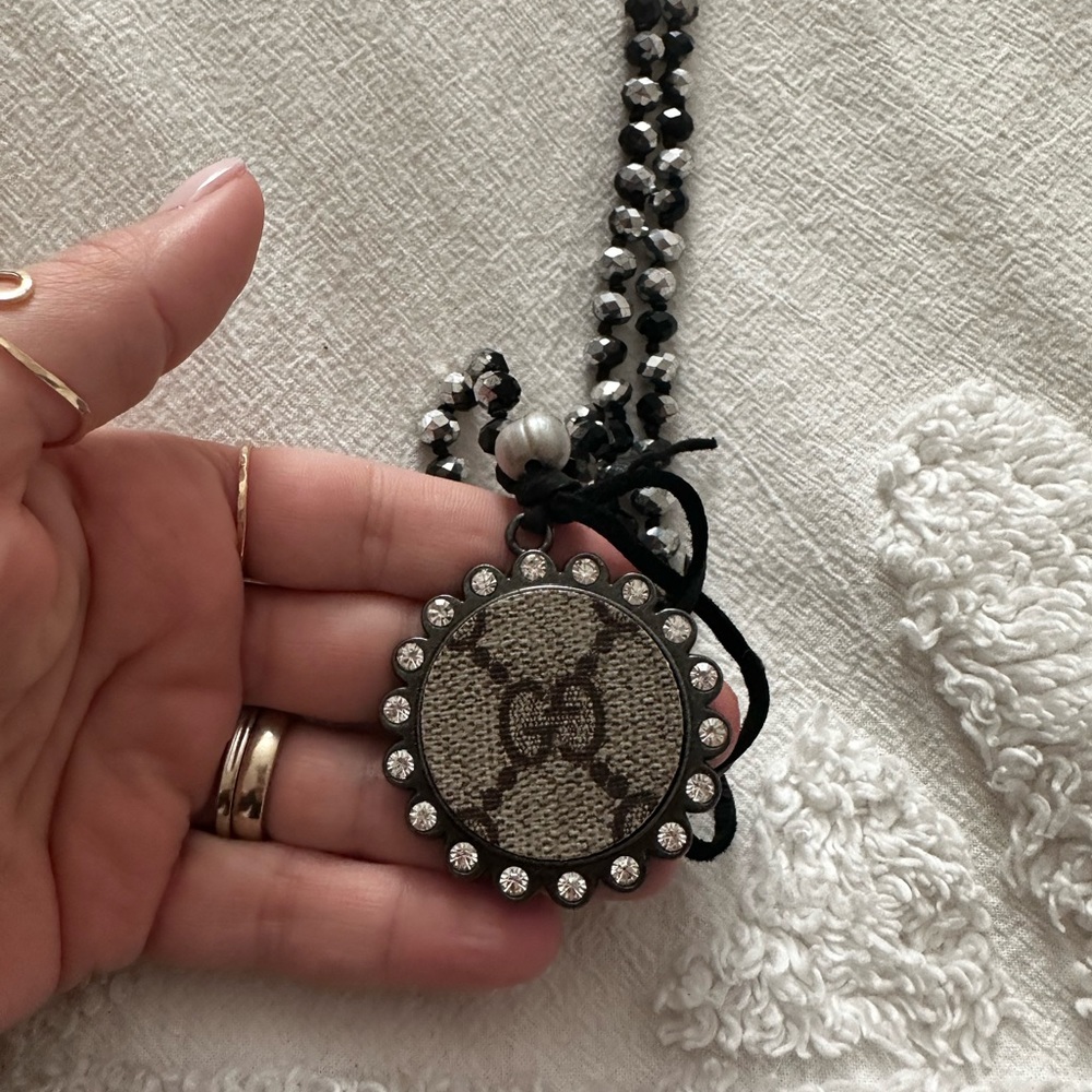 Gucci upcycle necklace 20 inches